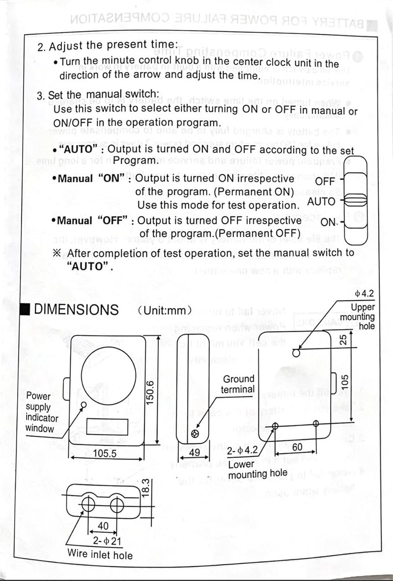 Reliable 24-Hour Programmable Timer Switch VT-35B - Image 3