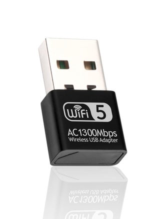 1300Mbps USB WiFi Adapter, Micro Wi-Fi Antenna for PC, Dual Band with USB 3.0 and Strong Signal, WiFi Dongle Receiver Support Windows 11/10/ XP/Vista/7/8/8.1 Mac OS X 10.6-10.15 - pzsku/ZCD89A5EE06D0E7FB42DAZ/45/_/1730358893/6fe31e60-2939-4dc9-81ef-57b00c4fb981