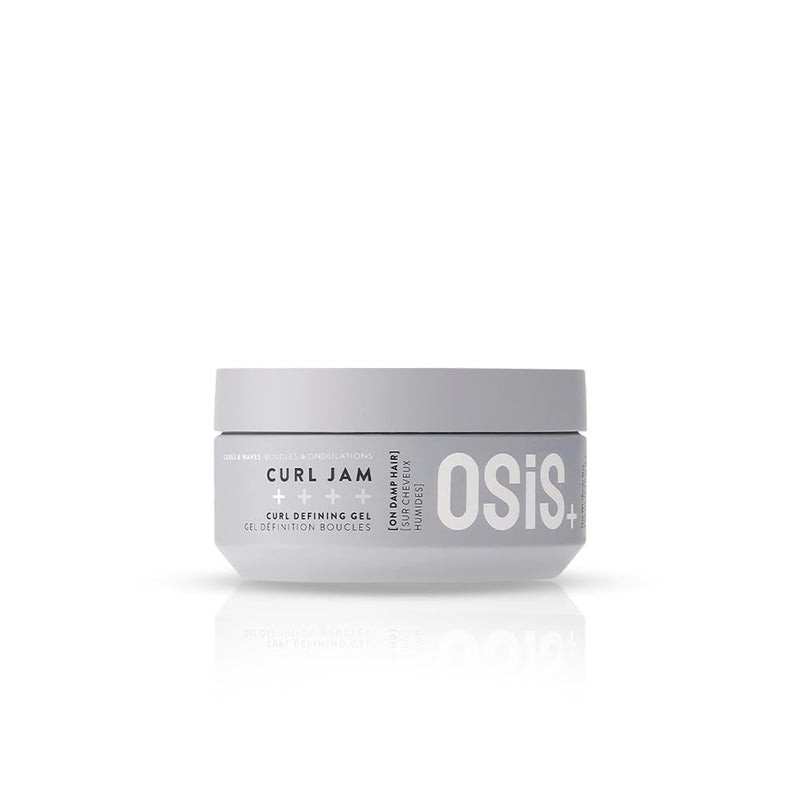 OSiS+ Curl Jam Curl Cream 5oz â€“ Curl Defining Cream for Curly & Coily Hair, Frizz Control, Moisturizing, Lightweight Hold & Humidity Protection - Image 1