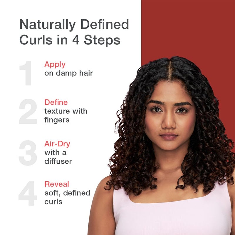 OSiS+ Curl Jam Curl Cream 5oz â€“ Curl Defining Cream for Curly & Coily Hair, Frizz Control, Moisturizing, Lightweight Hold & Humidity Protection - Image 4