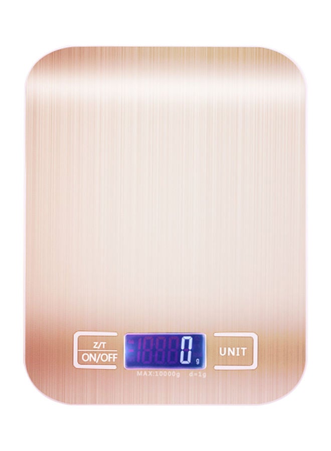 NIBEMINENT Food Digital Scale Brown 3 x 16.4 20.6cm  - Image 1