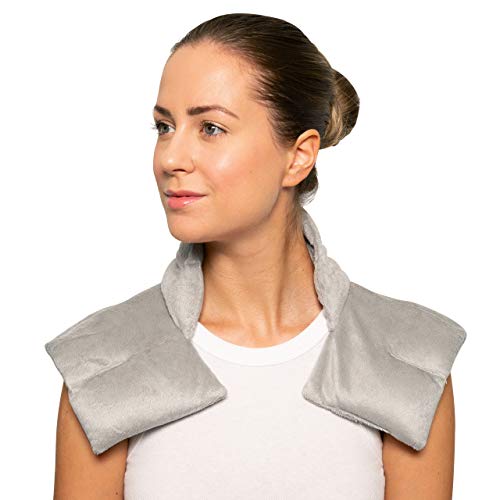 Bed Buddy Microwavable Heating Pad and Cooling Neck Wrap, Comfort Wrap for Neck and Shoulders, Microwavable for Moist Heat Therapy and Freezable for Cooling Therapy, Lavender & Rose Aromatherapy - Image 3