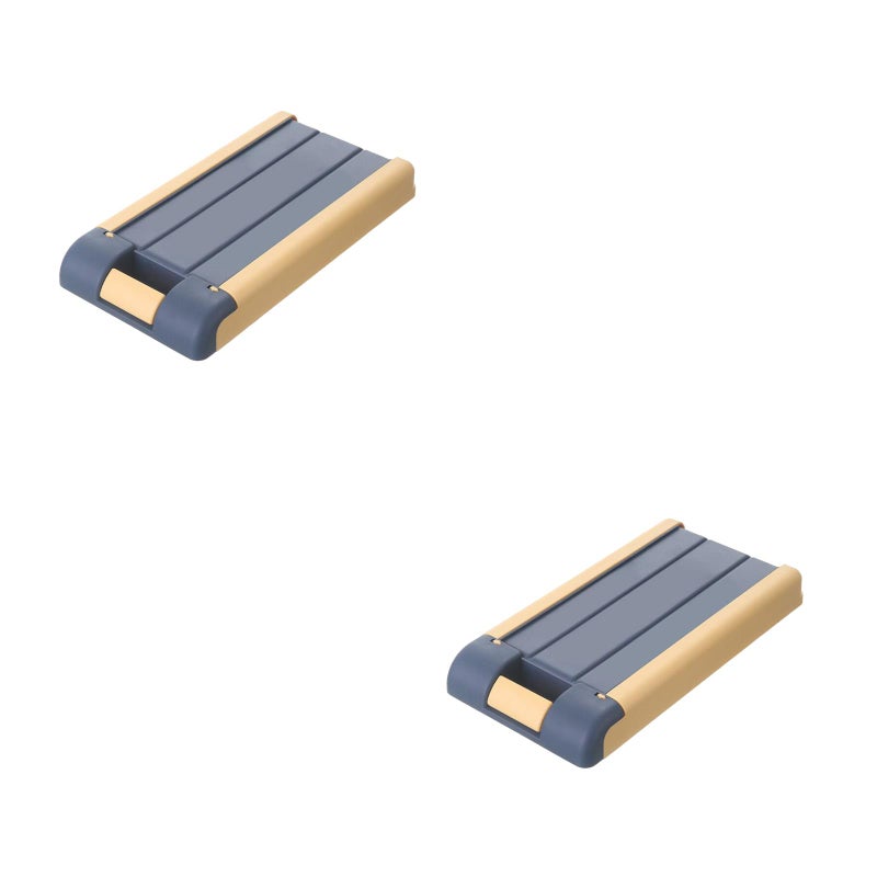 2pcs Self-Adhesive Under Desk Drawer Organizer Under Desk Stationery Storage Drawer - Image 1