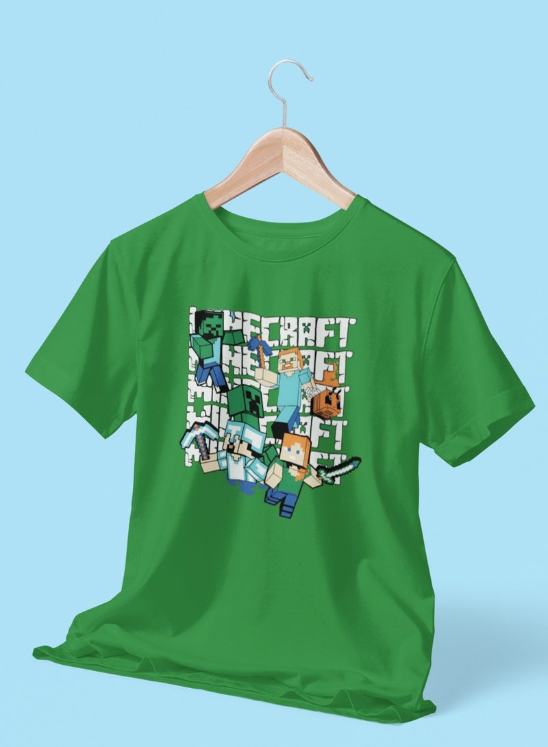ZOOM MINECRAFT - ARTWORK - DESIGN KID'S T-SHIRT