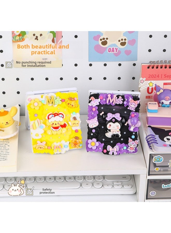 Children's Handmade Cream Glue Diy Switch Protective Cover Cartoon Material Bag Household Decorations Room Ornaments Toys-Color:Switch Protective Cover [without Material Package]  - Image 3