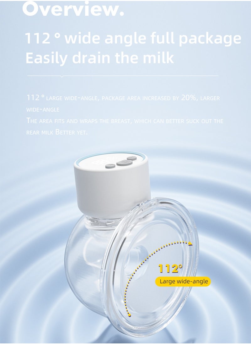ALLTOMOM - Electric Wearable Breast Pump Hands Free with 4 Modes 9 Levels Rechargeable Smart LED Display - Image 1