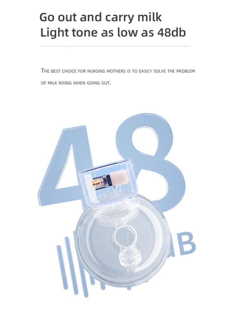 ALLTOMOM - Electric Wearable Breast Pump Hands Free with 4 Modes 9 Levels Rechargeable Smart LED Display - Image 1