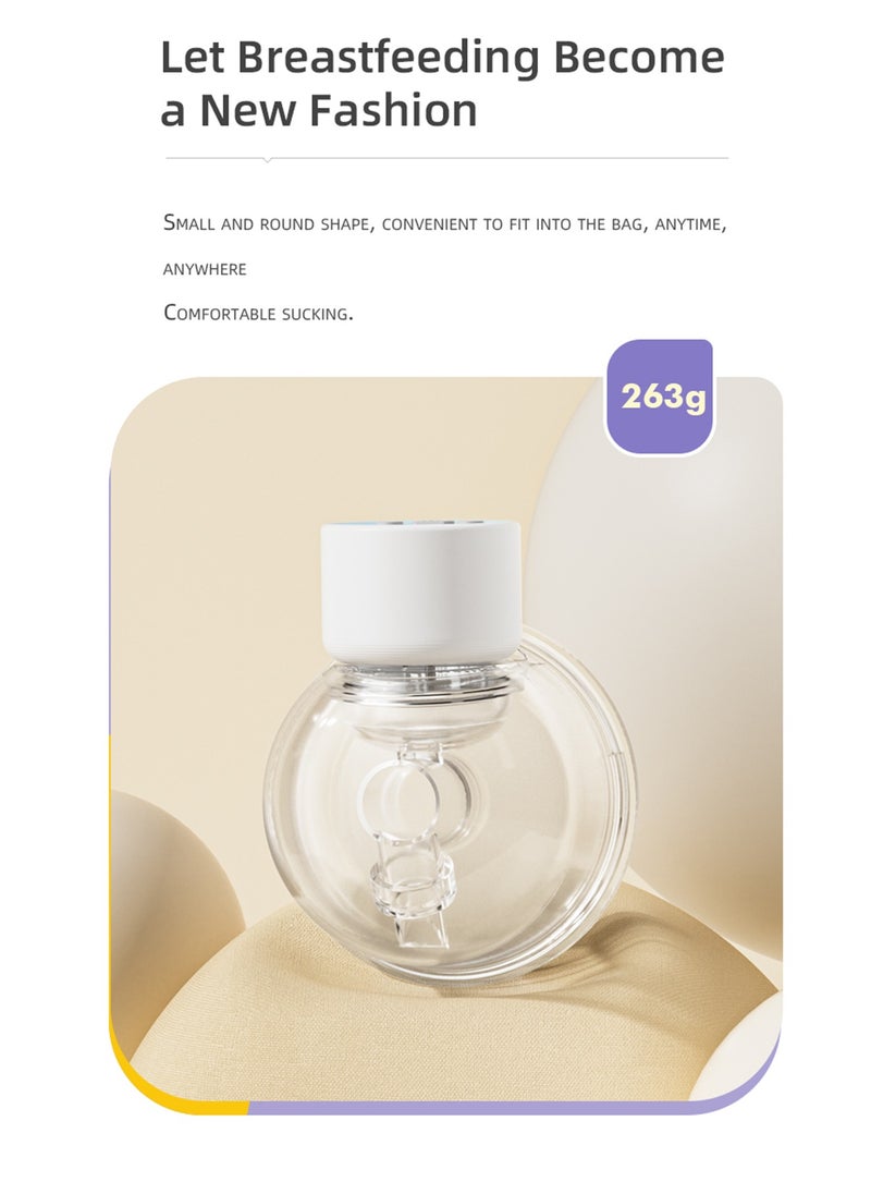 ALLTOMOM - Electric Wearable Breast Pump Hands Free with 4 Modes 9 Levels Rechargeable Smart LED Display - Image 1