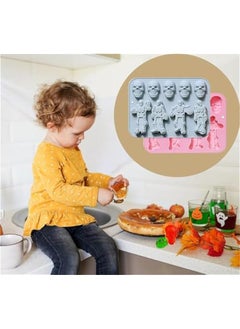 Generic Chocolate Candy Silicone Mold，9 Hole Spider Skull Shape Mold，DIY Cookies Candy Gummy Chocolate Mold Ice Cream Tray for  Party(2 Pack)  - Image 5