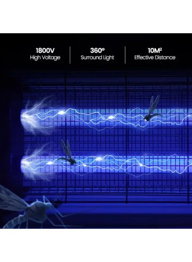 6W Insect Killer Electric Fly Trap Mosquito Lamp Fly Bug Insect Zapper Effectively Flying Insects UV Pest Killer for Office Home and Hotel - Image 5