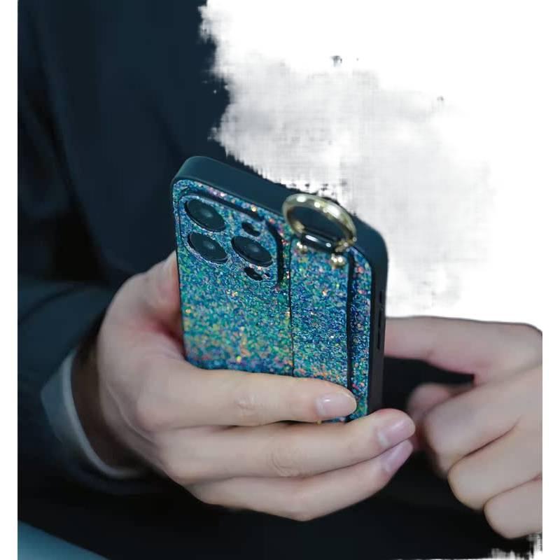 MS غطاء واقي بسيليكون لـ iPhone 11 Pro مع مقاوم للصدمات وحماية من السقوط مع مقاوم للصدمات مع مقاوم لبصمات الأصابع مع حامل قابل للطي باللون أبيض بوظيفة حامل من السيليكون باللون الأبيض - Image 5
