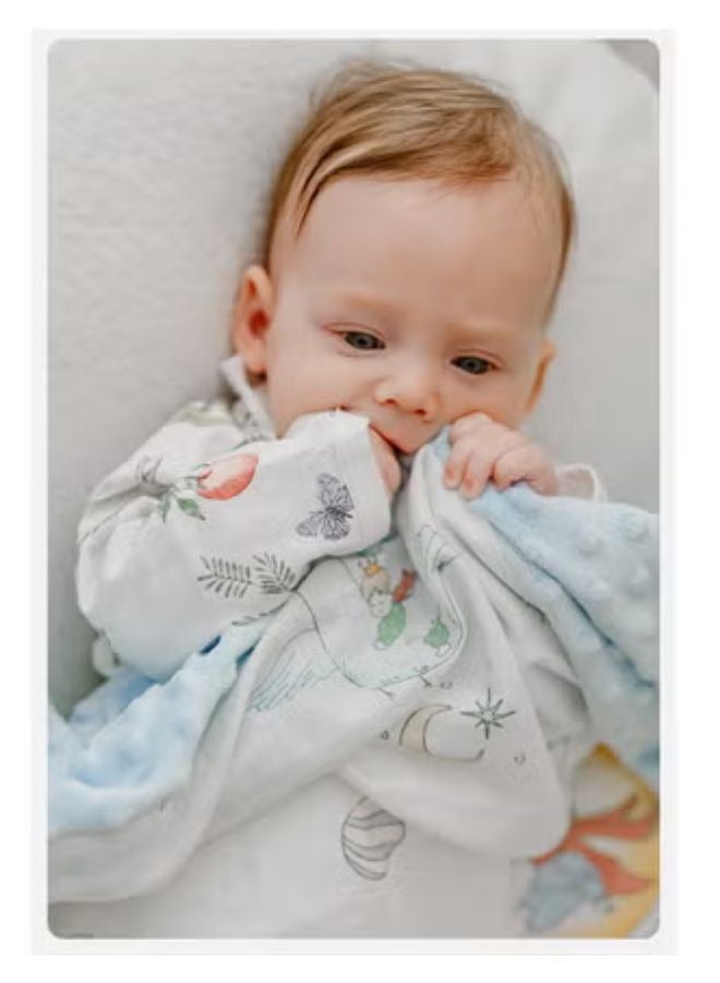 EMXEE Baby Blanket, Soft Baby Blanket for Girl and Boy, Toddler Baby Newborn Plush Dot Security Blanket for Nursery Stroller Infant Crib Blanket - Image 5