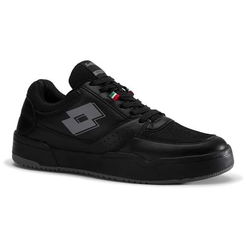 Lotto Men Hoop Star Urbano Black Sneakers - Image 1