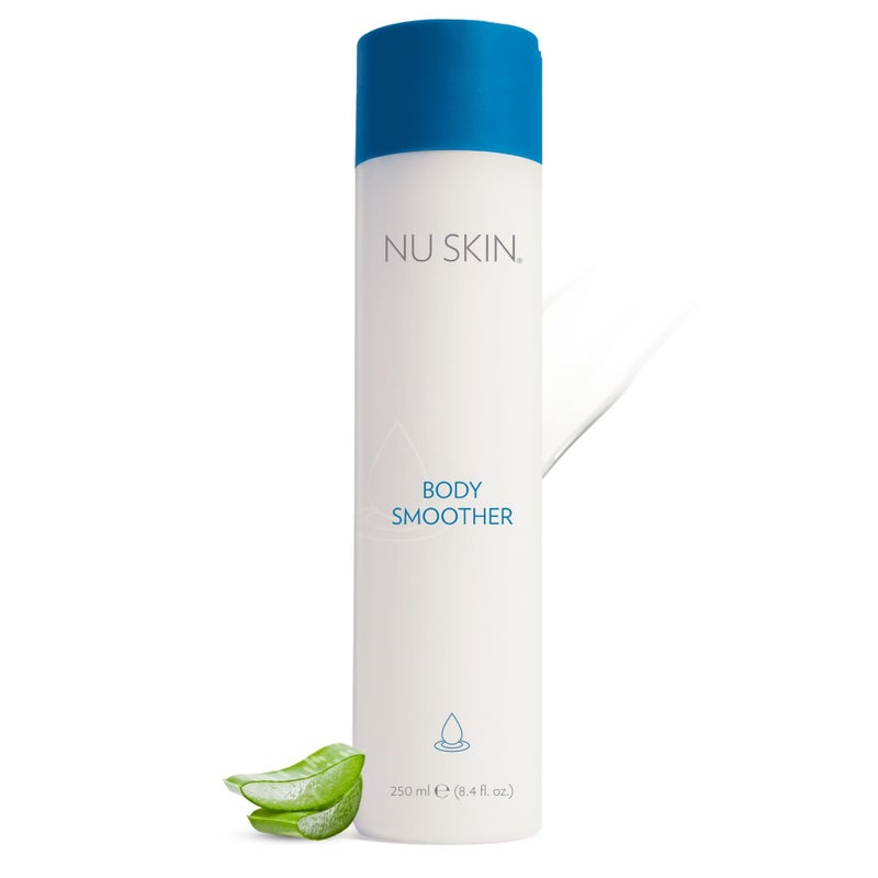 Nu Skin Body Smoother | Luxurious Moisture-Locking Body Lotion with Aloe Vera, Algae Extract, Vitamins A and E for Optimal Skin Nourishment and Hydration | Quick-Absorbing Formula | 8.4 Fl Oz | 1 Pack - Image 1