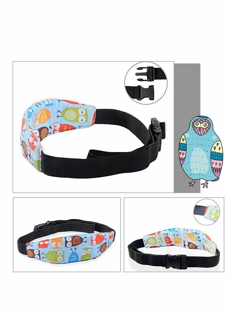 2 Pack Car Seat Head Support Toddler Carseat Band Strap Headrest Stroller Sleeping for Baby Child Children Kids Infant - Image 4
