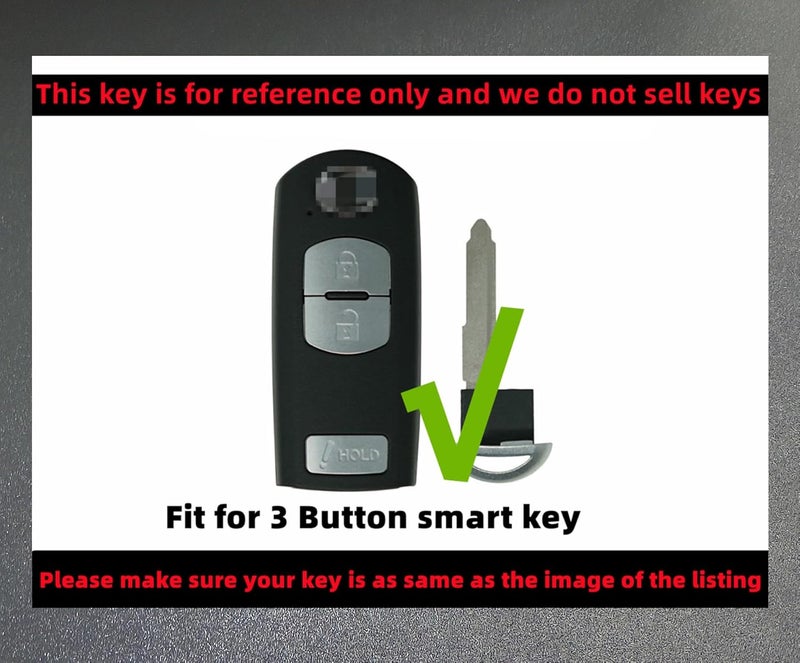 REPROTECTING Silicone Rubber Key Fob Cover for Mazda - Image 2