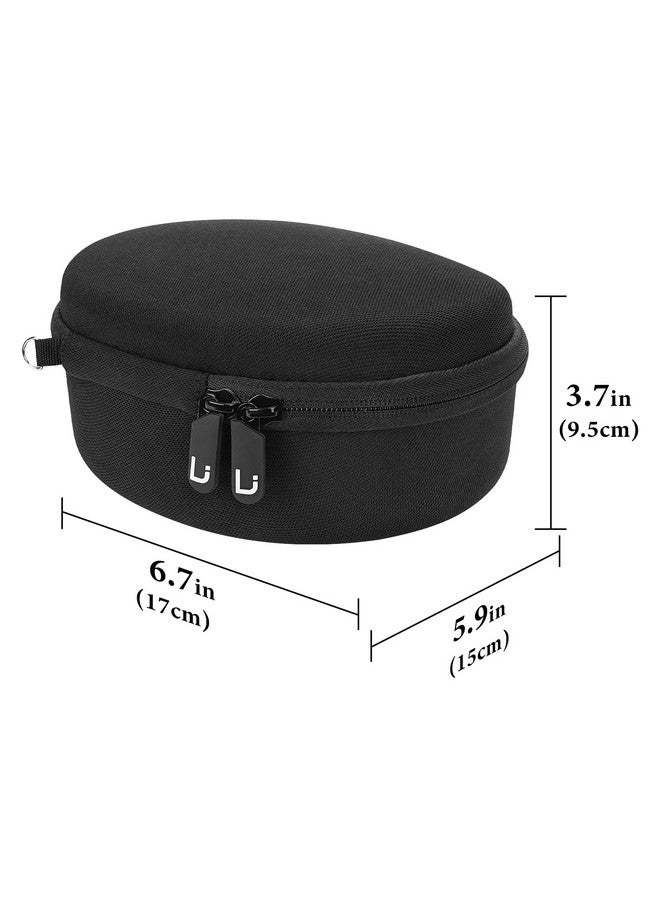 Linkidea Headphones Carrying Case Compatible with Skullcandy Crusher Wireless, Hesh 3, Crusher ANC, Crusher 360 Headphones Protective Hard Shell Headset Travel Bag with Room for Cable (Black) - Image 5