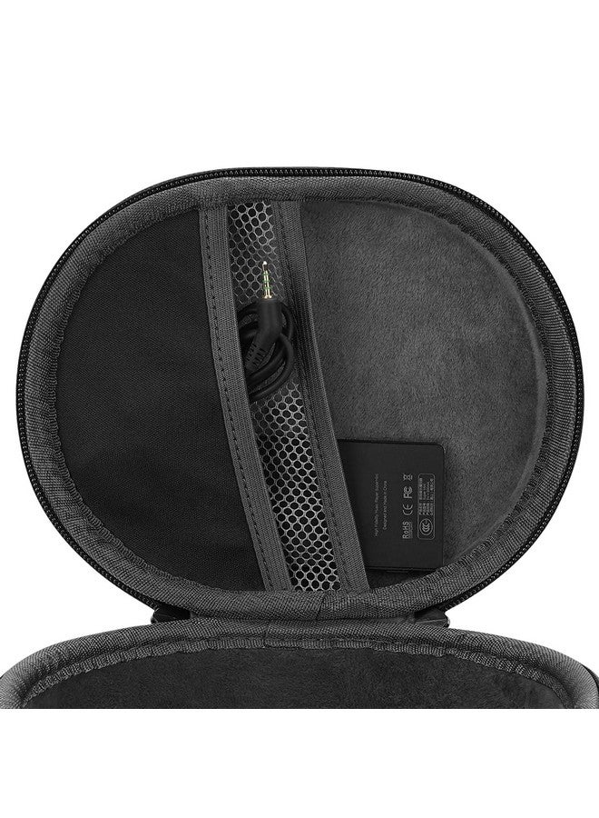 Linkidea Headphones Carrying Case Compatible with Skullcandy Crusher Wireless, Hesh 3, Crusher ANC, Crusher 360 Headphones Protective Hard Shell Headset Travel Bag with Room for Cable (Black) - Image 4