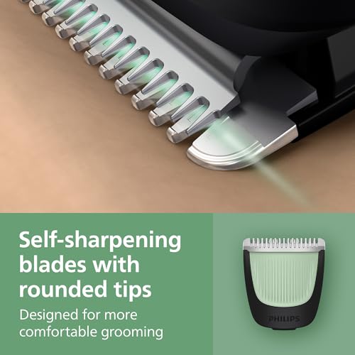 Norelco Philips Norelco All-in-One 3000 Series 13 in 1 Trimmer, Beard Styler & Men's Hair Clipper, 9 Length Settings & Self-Sharpening Skin-Friendly Blades, MG3919/50 - Image 5