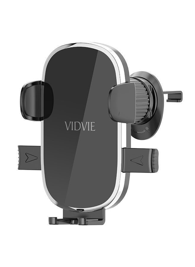 Vidvie Wireless Car Charger Vent Holder - Black - Image 2