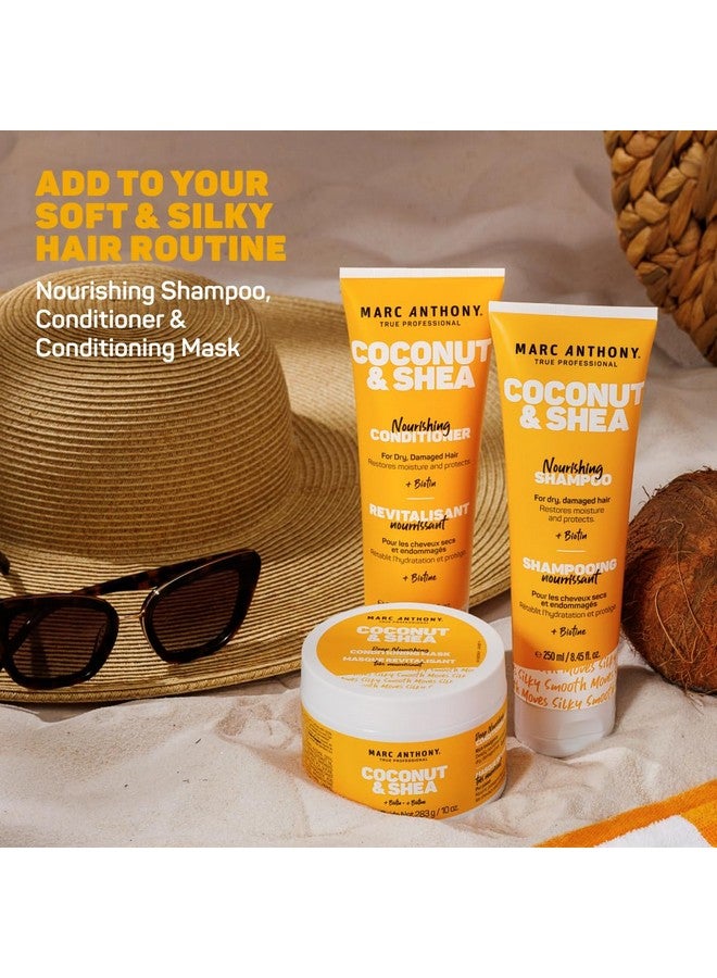 مارك أنتوني قناع مرطب عميق بجوز الهند وزبدة الشيا من مارك أنتوني، للشعر الجاف والتالف والمجعد، 295 مل - Image 4