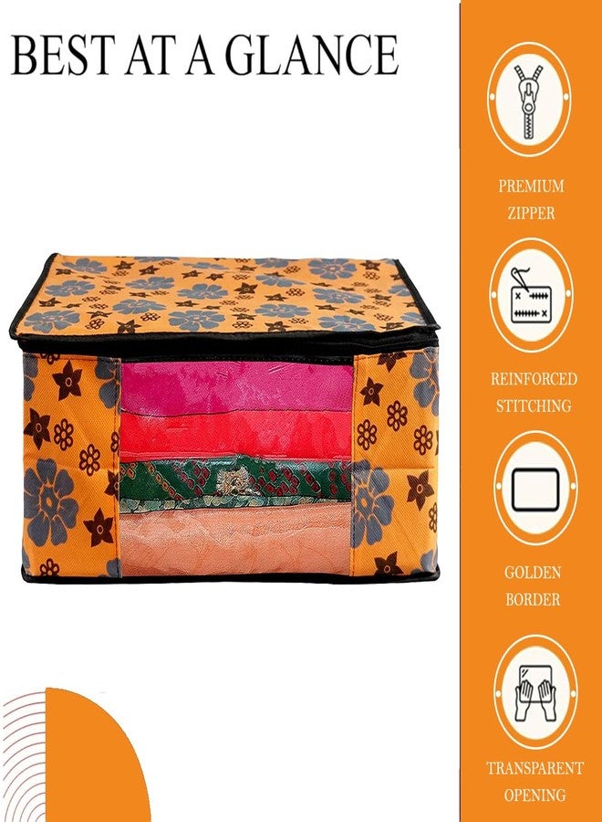 Shaping Fabric Garment Cover Non-Woven 90 GSM with Transparent Window & Double Metal Zipper - Pack of 1 | Dustproof Clothes Storage Bag for Sarees, Suits, Jackets, Shirts SCXLRL1582493517524148525224 - Image 4