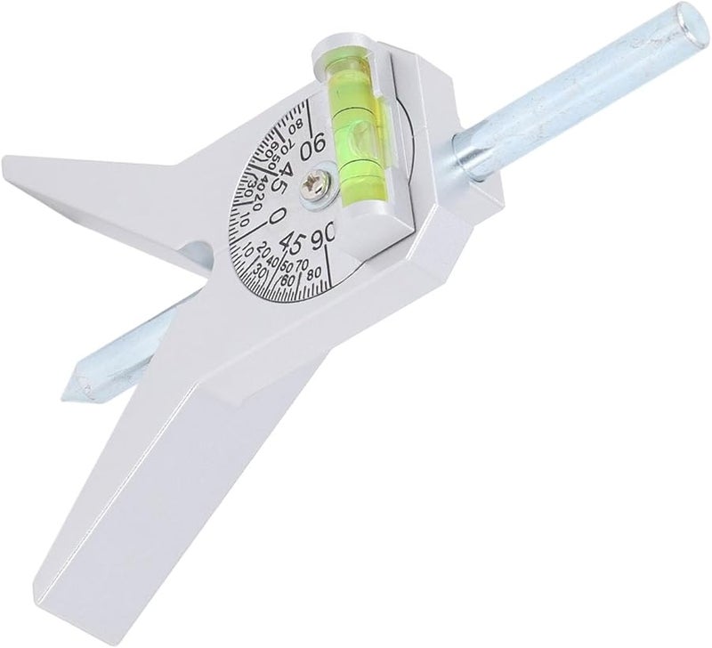 Pipe Centering Tool With 4 Inch Y Head Bubble Protractor For Pipefitters And Welders - Image 5