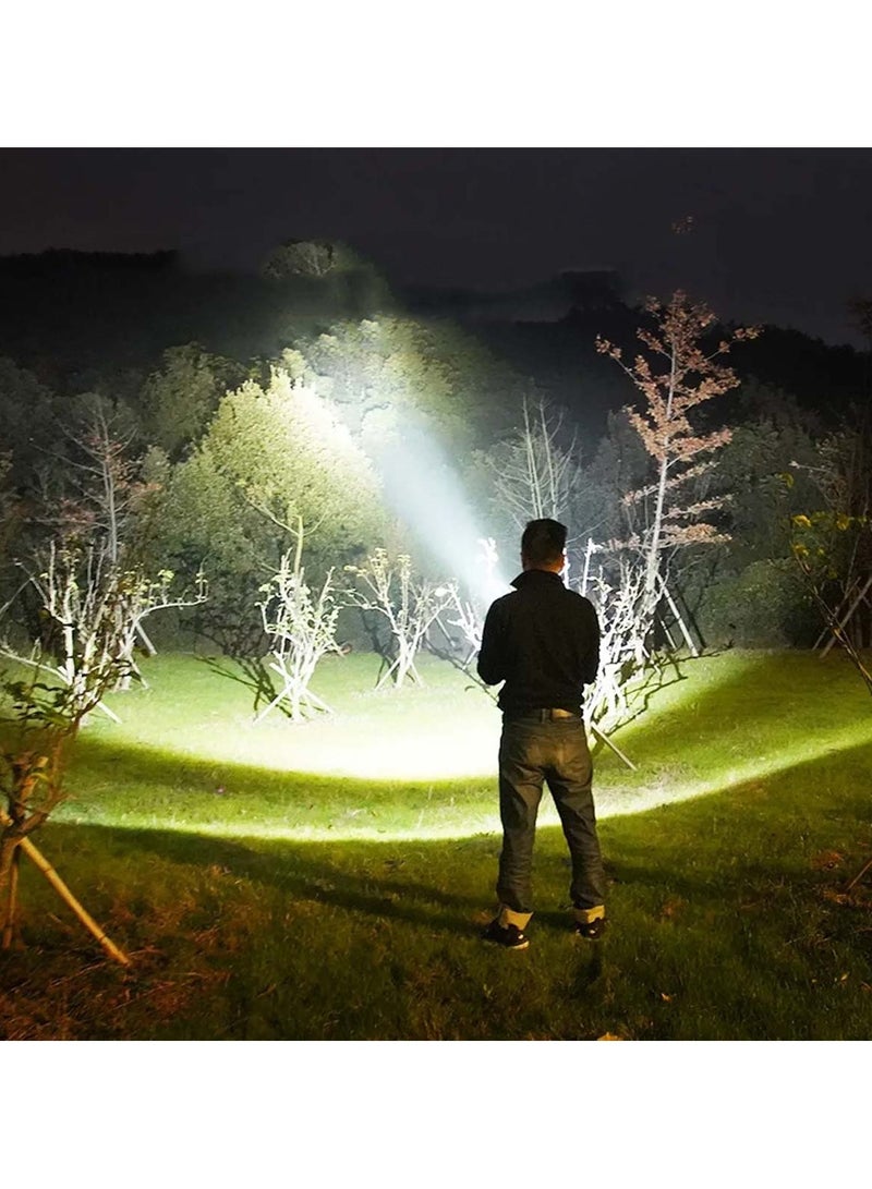 Zoomable Waterproof LED Flashlight with Battery High-Powered, Portable Torch for Outdoor & Camping - Image 5