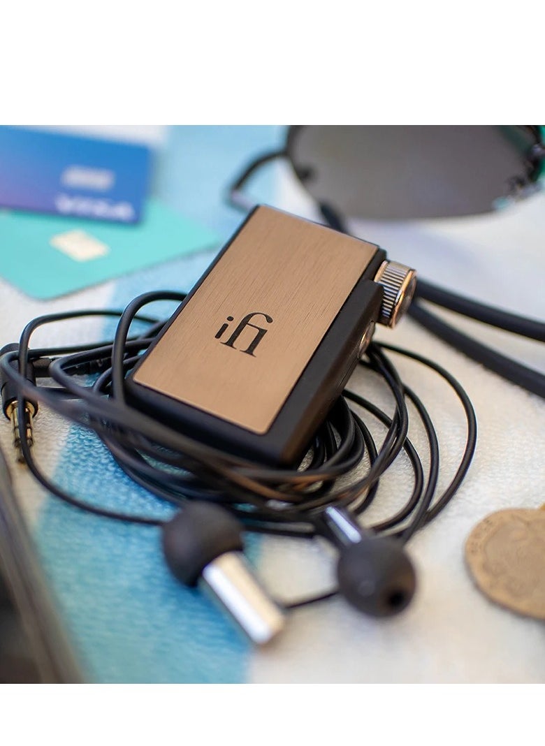 iFi audio - iFi Go Blu Portable Bluetooth 5.1 Decoder Headphone Amplifier Integrated Machine HD Hifi Balanced Output AptX Adaptive Encoding - Image 1