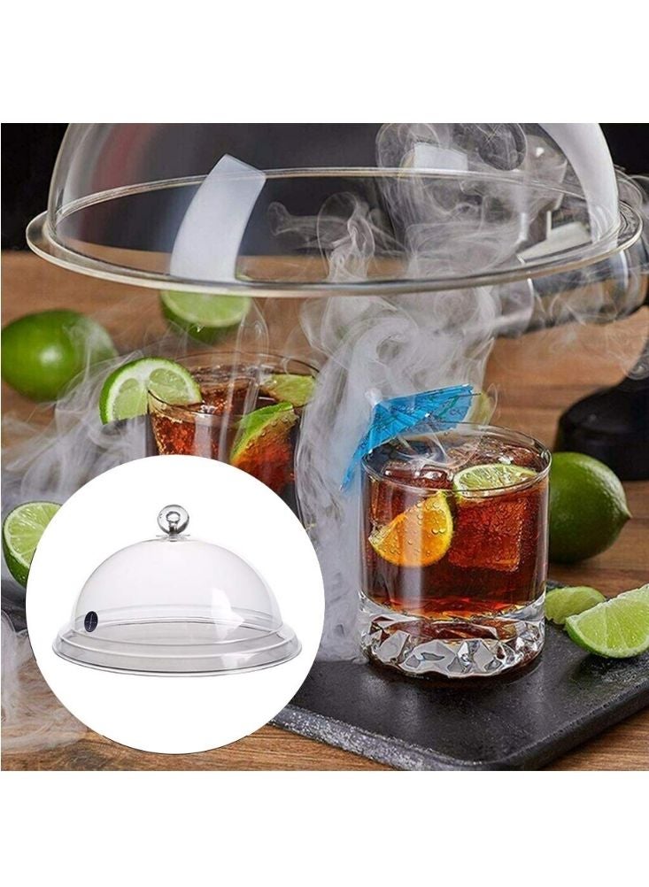 Premium Transparent Dome Cake Cover with Handle – Clear Acrylic Food Cover for Desserts and Pastries - Image 2
