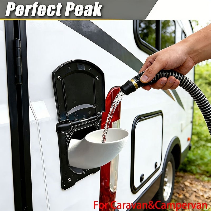 White Fresh Water Tank Filler Tool for Caravan Campervan Motorhome RV - Image 4