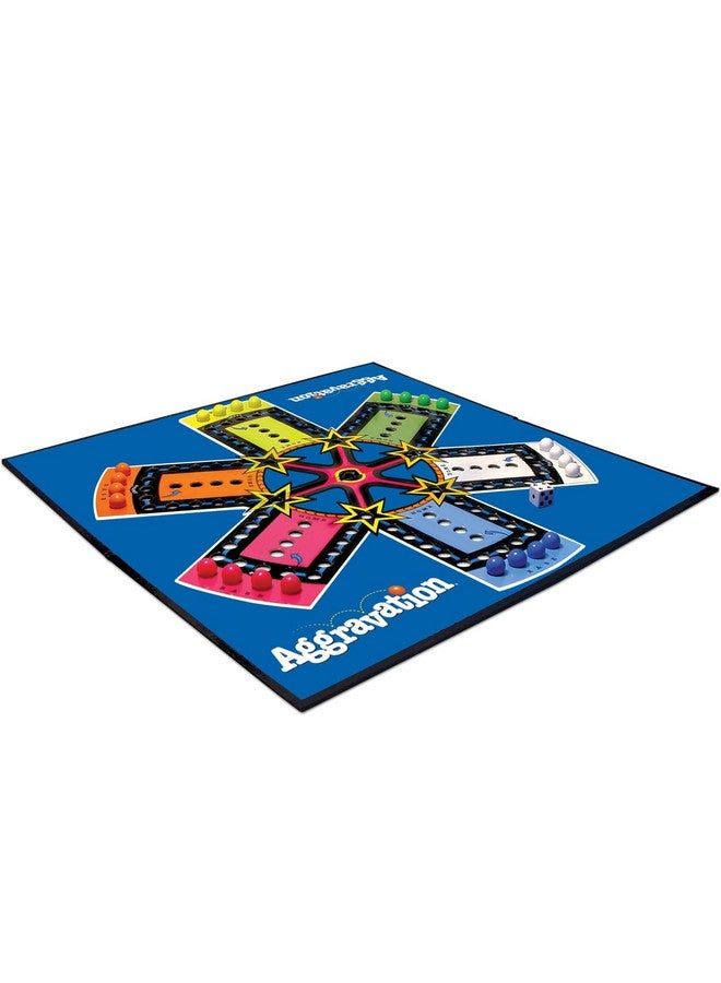 Winning Moves Aggravation With Retro Artwork by Winning Moves Games USA, the Classic Marble Race Game, Great For Kids, for 2 to 6 Players, Ages 6+ - Image 2