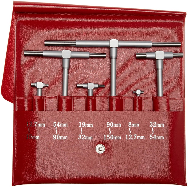 Mitutoyo 155905 8mm to 150mm 6 Piece Telescoping Gage Set - Image 2