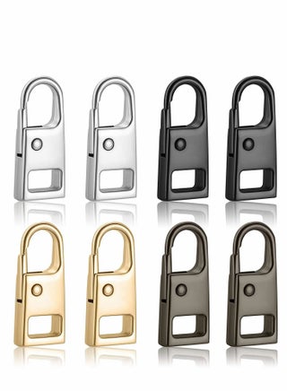 8 Pieces Removable Pull Tab Zipper Puller Accessories Universal Head Buckle Pendant for Luggage Backpack Jacket Suitcase Coat - pzsku/ZCD8AF45C43E7450098EFZ/45/_/1669980299/9b68dba9-43dd-4693-a813-cb64ae88039c
