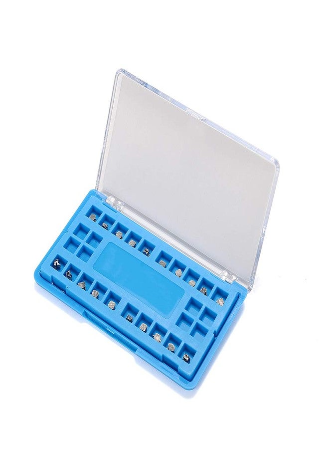 SNAWOP Orthodontic Self-Ligating Brackets 20PCS Dental Metal Braces with Open Tools Slot. MBT 022 3-4-5 with Hooks - Image 2