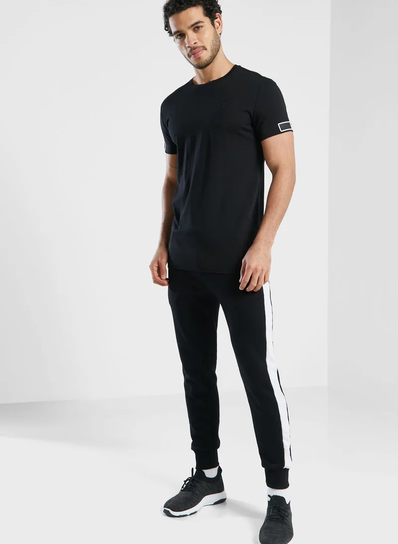 SikSilk Active Cuff T-Shirt