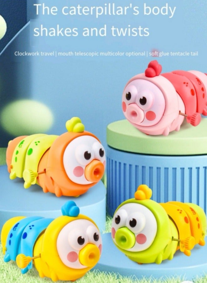 Retractable Swinging Caterpillar Children's Clockwork Toys  - Image 2