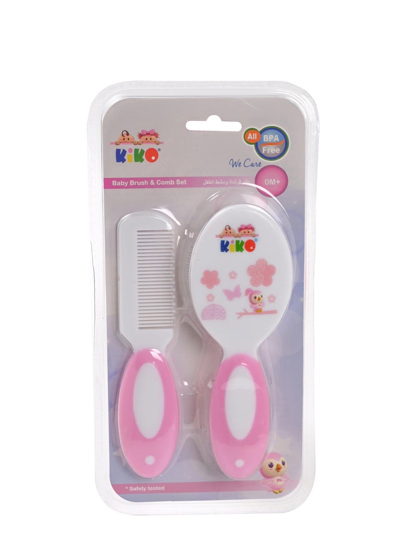 Kiko Brush And Comb - Pink - Image 3