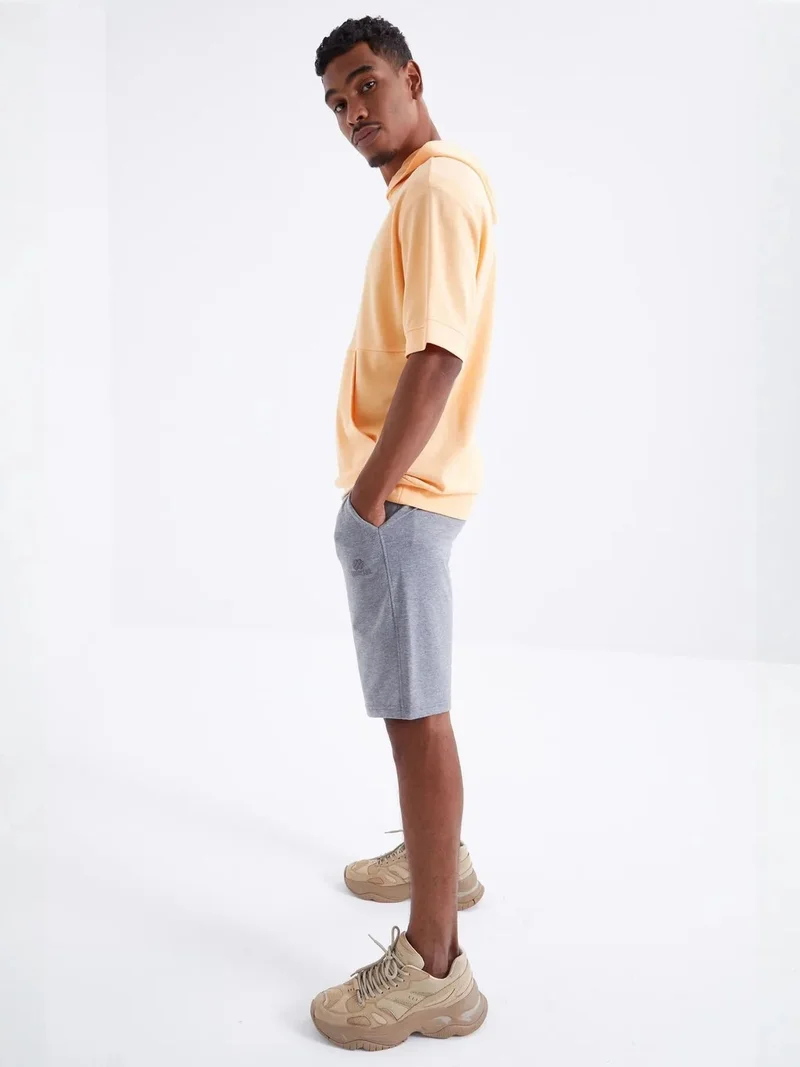 تومي لايف TOMMY Men's Jersey Shorts With Drawstring Waist