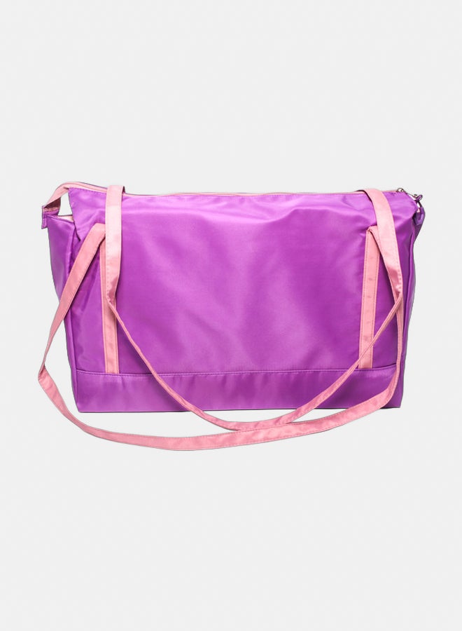 Glitter Women Bag with Cross Hand - Purple - Image 3