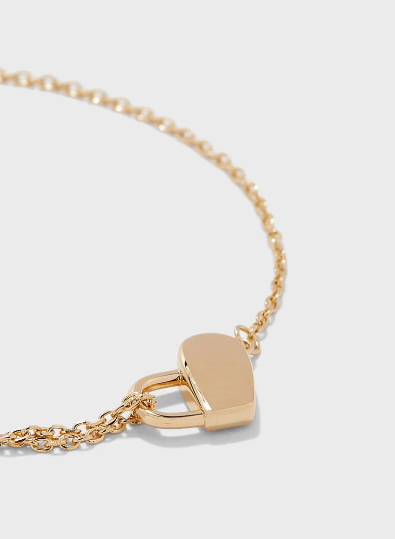 BOSS 1580069 Soulmate Heartlock Bracelet