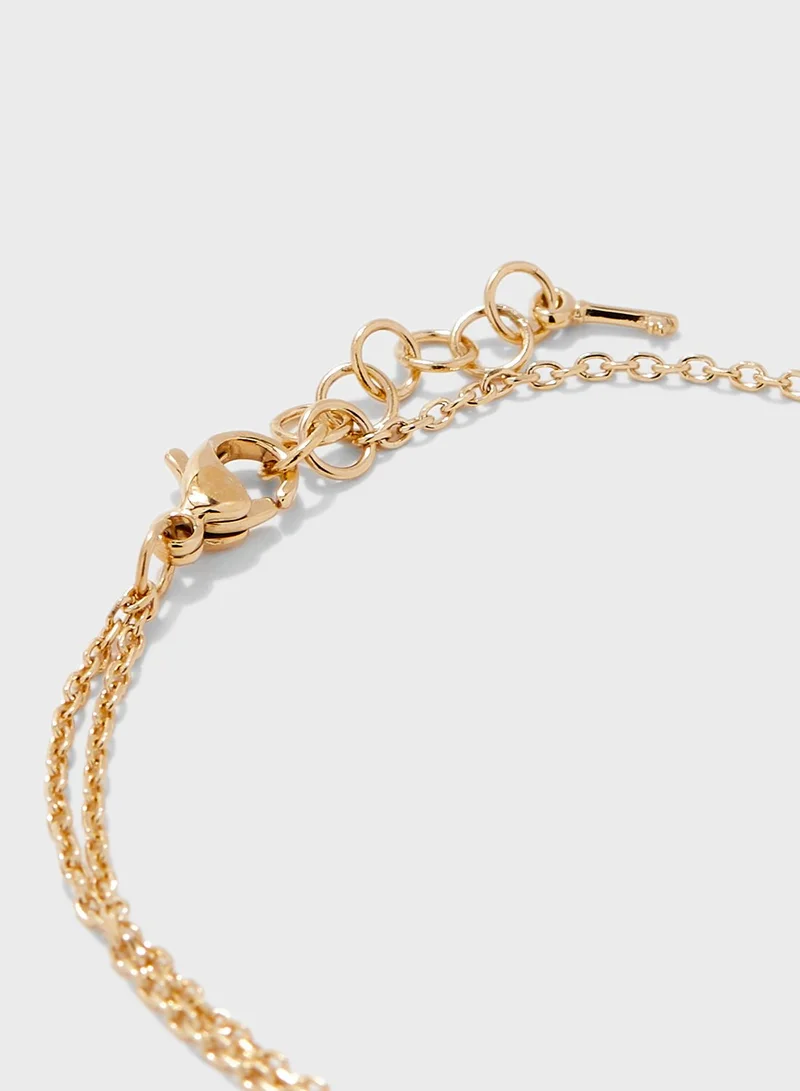 BOSS 1580069 Soulmate Heartlock Bracelet