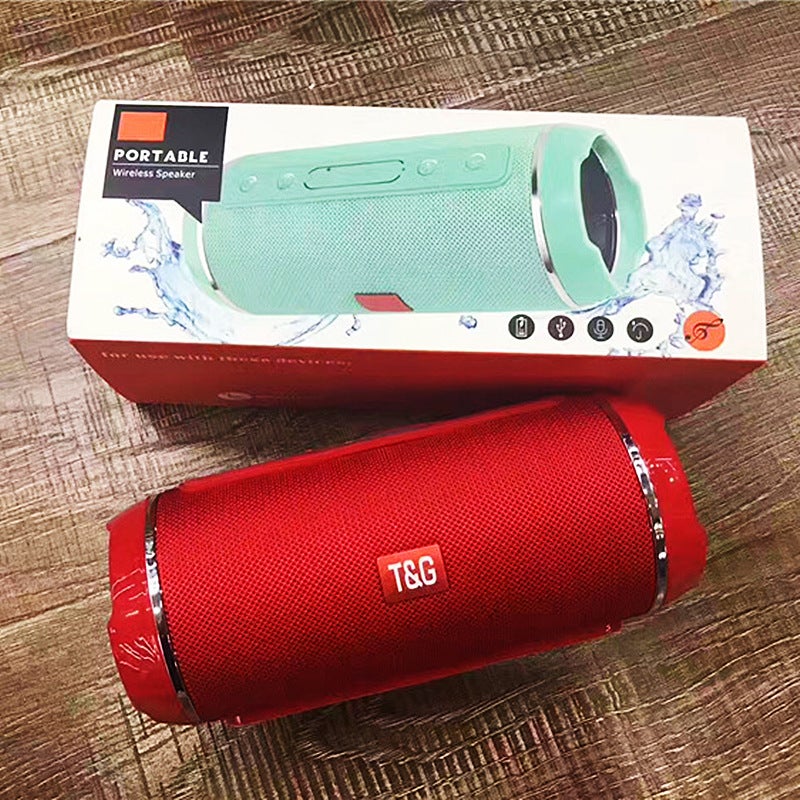 مكبر صوت محمول مقاوم للماء بلوتوث Tg116 الجديد مع بطاقة U وديسك قماش - Image 5