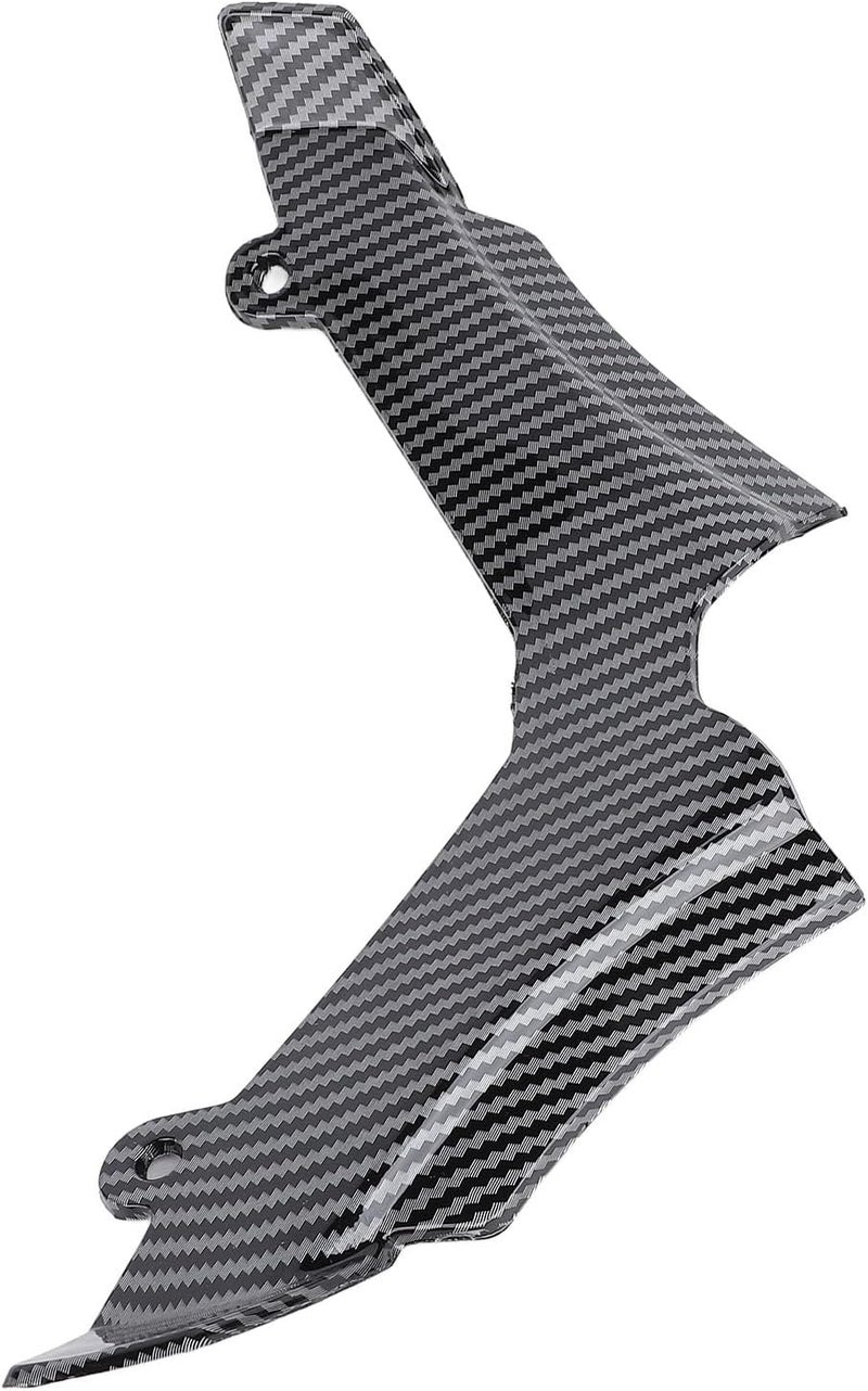 Front Fairing Winglets, Shockproof Aerodynamic Spoiler with Mud Water Splash Protection for MT-15 2018 to 2024 (Carbon Fiber Style) - Image 4