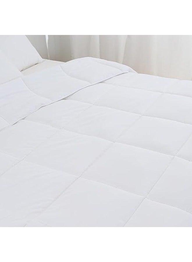 NKX Luxurious All Season Double Brushed Bedspread Collection Ultra Soft Comfort and Solid Style - Premium Bedding Comforter Perfect for Hot Sleepers (150x200cm) - Image 5
