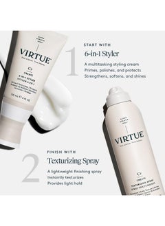 VIRTUE VIRTUE Texturizing Spray, Sulfate Free, Volumizes, Shines, Adds Texture, Color Safe, 5 Oz  - Image 4
