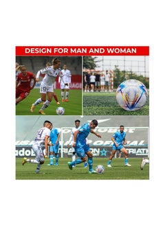 Generic Premium Football, Soccer Ball Pro, World Cup Football 2022, Size 5  - Image 4