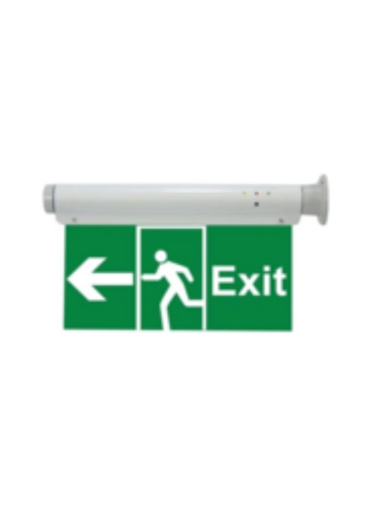 KNP KNP LED Emergency Exit Light (Exit Left) is a vital safety fixture designed to provide clear directional guidance in emergency situations.  - Image 3
