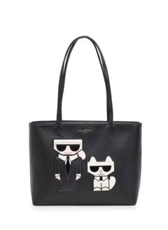 Karl Lagerfeld Paris Karl Lagerfeld Paris Leather Shoulder Handbag  - Image 1