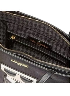 Karl Lagerfeld Paris Karl Lagerfeld Paris Leather Shoulder Handbag  - Image 3